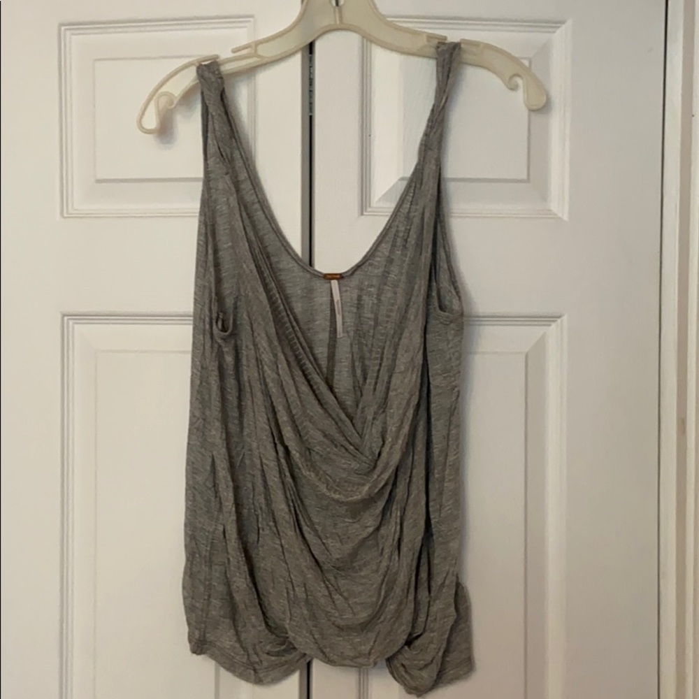 Free People Gray Tank Large